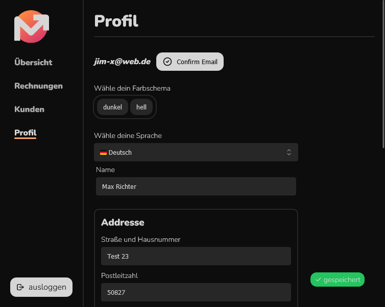 Edit Profile