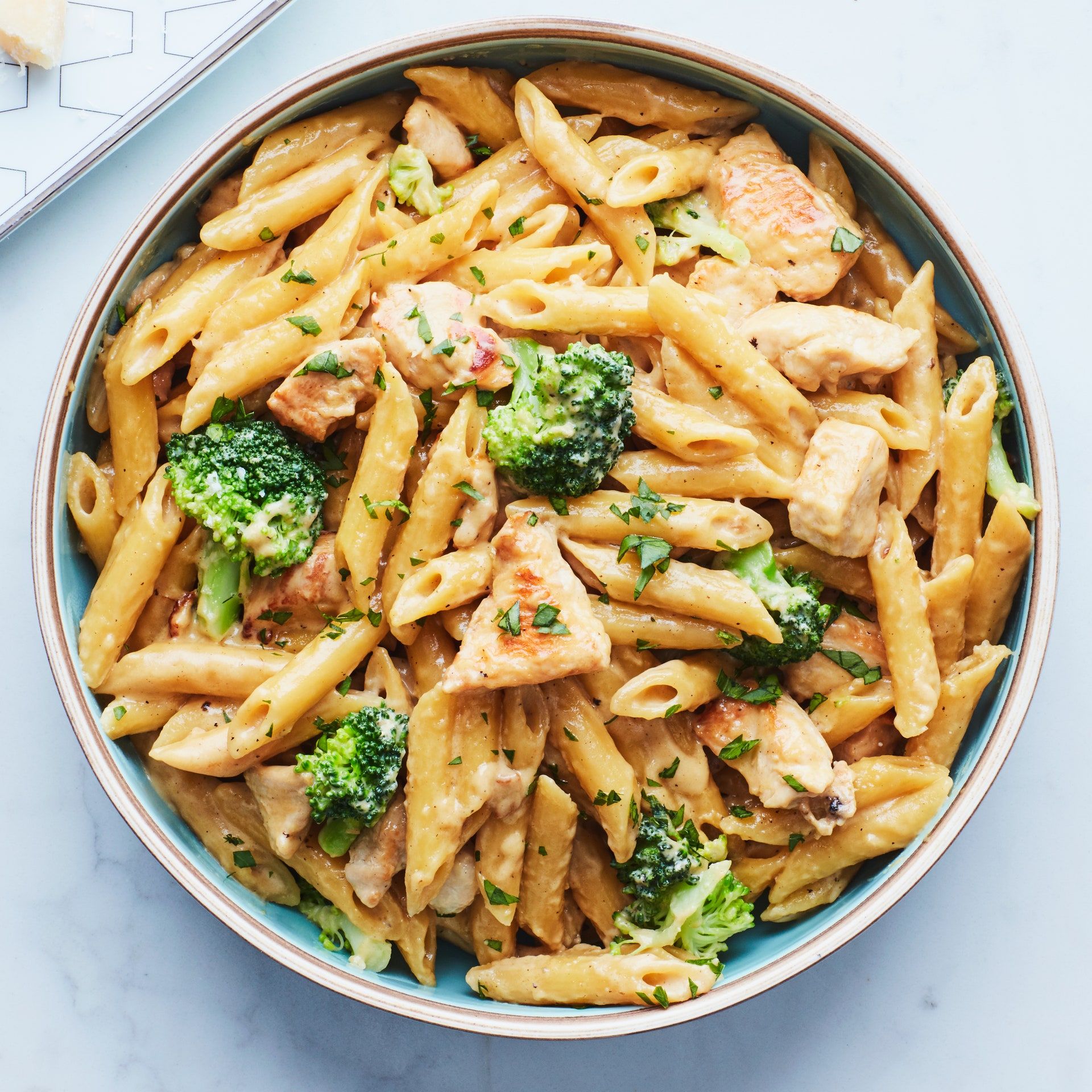 cover for One-Skillet Chicken Alfredoy